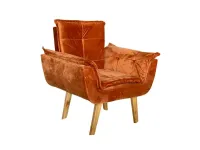 Poltrona Decorativa Opalla em Veludo Total/RN - Foto 5