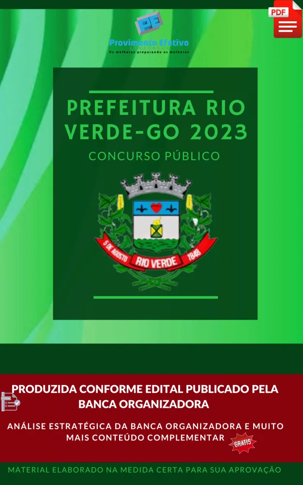 Apostila Pref Rio Verde GO Assistente Social 2023 Imagem