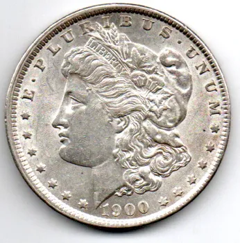 Estados Unidos - 1900 - 1 Dollar (Morgan) - Prata .900 - Aprox. 26,73g - 38,1mm