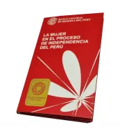 Peru - 2020 - Cartela com 3 Moedas Comemorativas Mulheres no Processo de Independência do Peru - FC - Foto 2