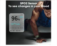 Relógio Smartwatch Da Fit C20 Military Camuflagem Cinza Eua - Foto 9