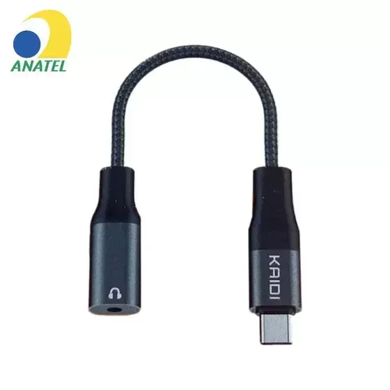 Adaptador Tipo-C para P2 Kaidi KD-216