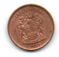 África do Sul - 2000 - 1 Cent