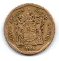 África do Sul - 1993 - 50 Cents