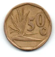 África do Sul - 1993 - 50 Cents - Foto 2
