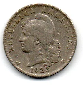 Argentina - 1923 - 20 Centavos