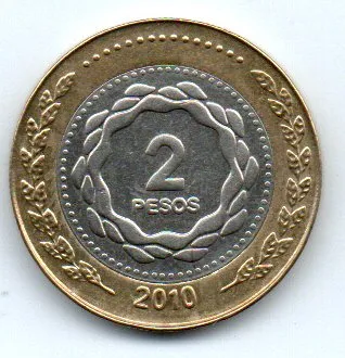 Argentina - 2010 - 2 Pesos