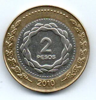 Argentina - 2010 - 2 Pesos