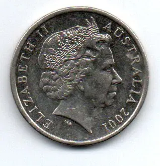 Austrália - 2001 - 10 Cents