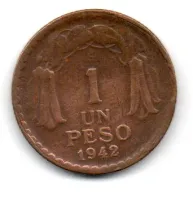 Chile - 1942 - 1 Peso