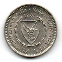 Chipre - 1981 - 25 Mils