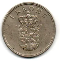 Dinamarca - 1962 - 1 Krone