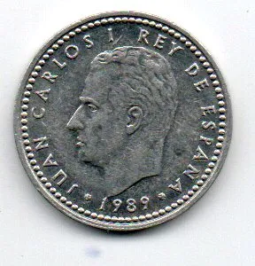 Espanha - 1989 - 1 Peseta Imagem