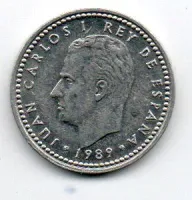 Espanha - 1989 - 1 Peseta