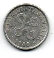 Finlândia - 1980 - 5 Pennia