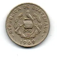 Guatemala - 1969 - 5 Centavos