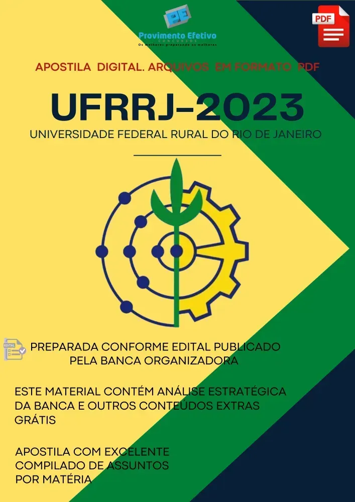 Apostila UFRRJ Analista Tecnologia da Informação 2023