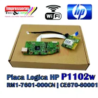 Placa Lógica HP LaserJet P1102W | RM1-7601-000CN | CE670-60001 | Original c/ Wifi