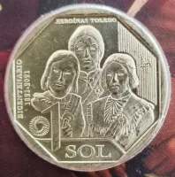 Peru - 2020 - Cartela com 3 Moedas Comemorativas Mulheres no Processo de Independência do Peru - FC - Foto 4