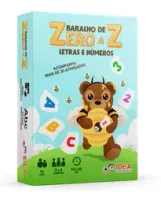Jogo - Baralho de Zero a Z - Letras e números