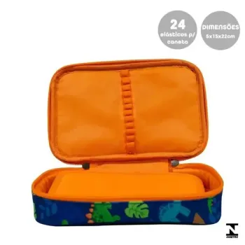 Estojo Box College Dino - Foto 2