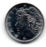 1967 - 1 Centavo - ERRO: Cunho Rachado - Moeda Brasil - Foto 2