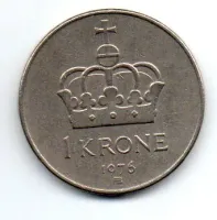 Noruega - 1976 - 1 Krone