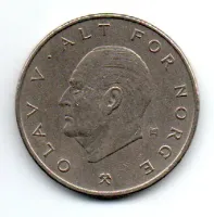 Noruega - 1976 - 1 Krone - Foto 2