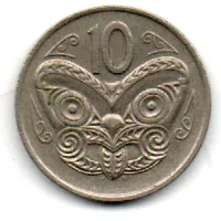 Nova Zelândia - 1975 - 10 Cents - Foto 2