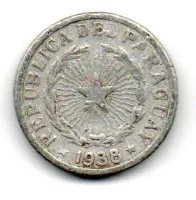 Paraguai - 1938 - 1 Peso