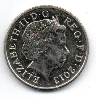 Reino Unido - 2013 - 10 Pence