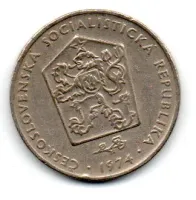 Tchecoslováquia - 1974 - 2 Korun