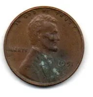 Estados Unidos - 1951 - 1 Cent
