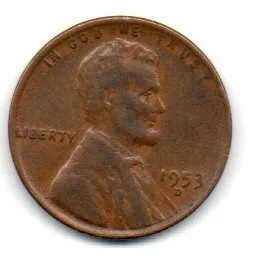Estados Unidos - 1953D - 1 Cent