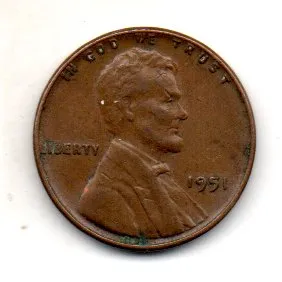 Estados Unidos - 1951 - 1 Cent