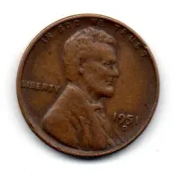 Estados Unidos - 1951D - 1 Cent