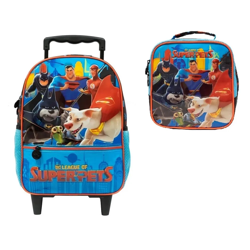 Kit Mochilete e Lancheira térmica Super Pets Oficial 2023 Imagem