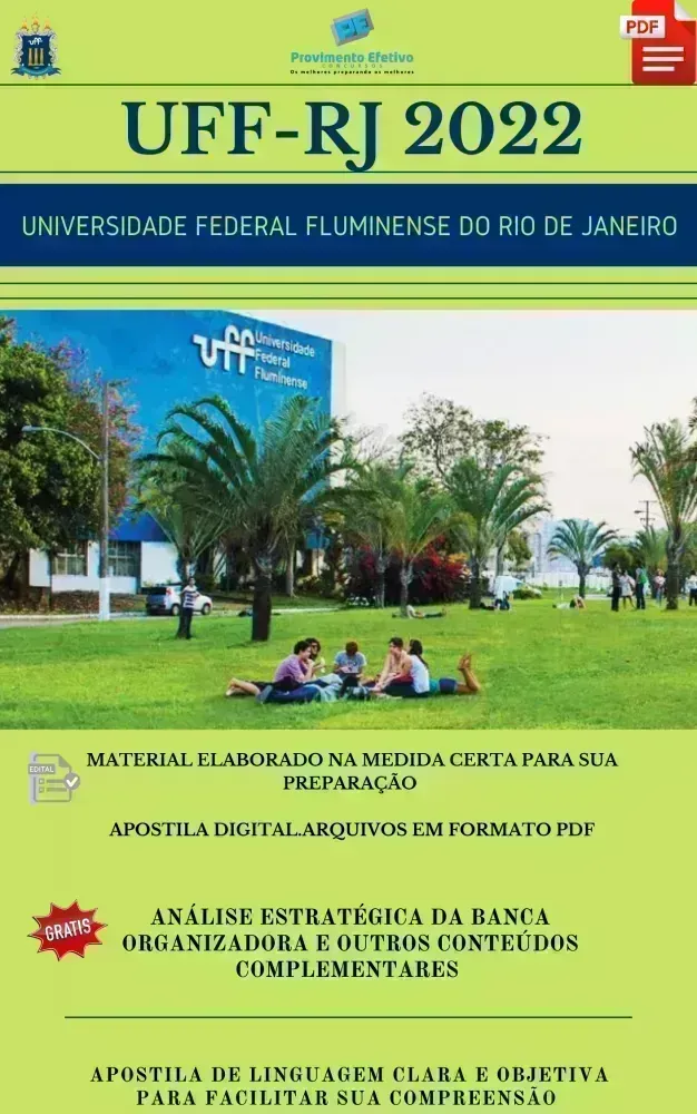 Apostila UFF RJ Técnico Enfermagem 2023