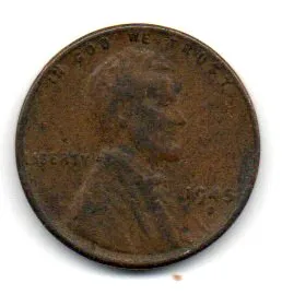 Estados Unidos - 1945D - 1 Cent