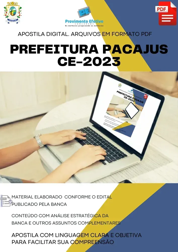 Apostila Pref Pacajus CE Assistente Social 2023