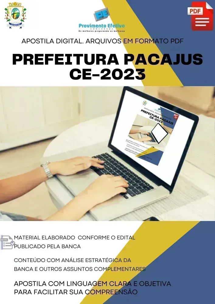 Apostila Pref Pacajus CE Técnico de Informática 2023