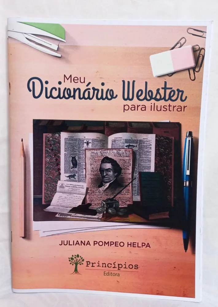 Livro Meu Dicionário Webster para Ilustrar Imagem