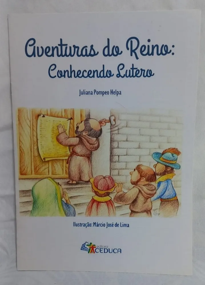Livro Aventuras do Reino - Conhecendo Lutero