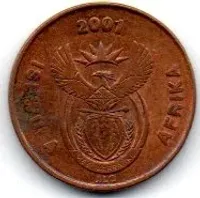 África do Sul - 2001 - 1 Cent