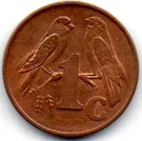 África do Sul - 2001 - 1 Cent - Foto 2