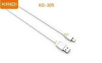 Cabo USB para Micro Kaidi KD-305 100cm - Foto 2