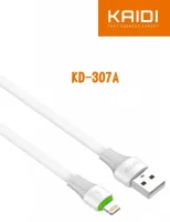 Cabo USB para Lightning Kaidi KD-307A 100cm - Foto 2