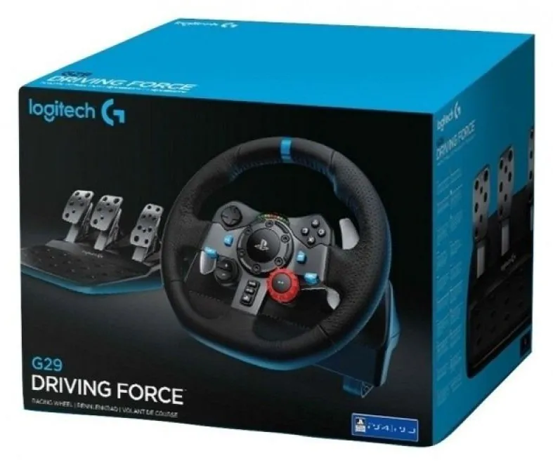 [Seminovo] Volante G29 - Driving Force - Logitech - PS3 / PS4 / PC