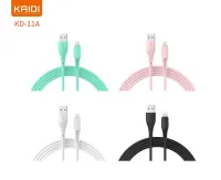 Cabo USB para Lightning Kaidi KD-11A 100cm - Foto 2