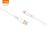 Cabo USB para Lightning Kaidi KD-31A 100cm - Foto 2